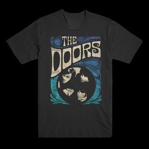 The Doors - The Doors  Unisex Black Shirt